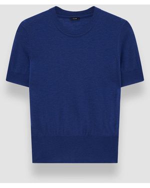 JOSEPH Cashair Top - Blue
