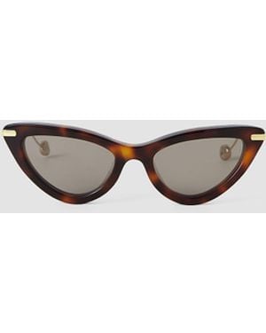 JOSEPH Laarous Cat Eye Sunglasses - White
