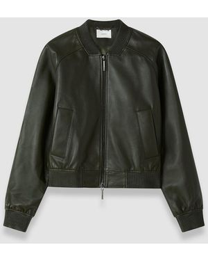 JOSEPH Quinn Soft Nappa Leather Jacket - Black