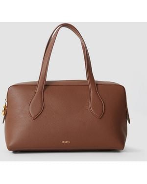 JOSEPH Loaf Leather Bag - Brown