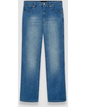 JOSEPH Denim Stretch York Trousers - Blue