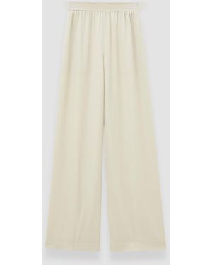 JOSEPH Hulin Crepe De Soie Silk Trousers - White