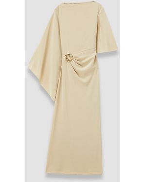 JOSEPH Joya Satin Twill Dress - White