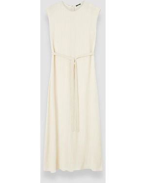 JOSEPH Garnier Pleat Jacquard Dress - White