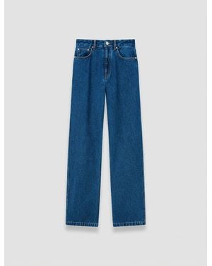 JOSEPH Zamtam Washed Denim Jeans - Blue