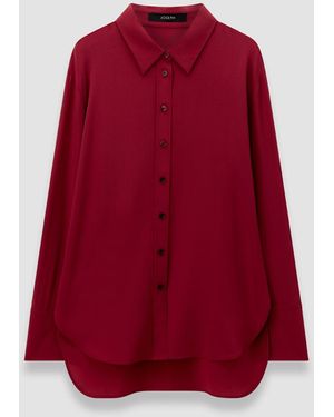 JOSEPH Joe Crepe De Chine Silk Blouse - Blue