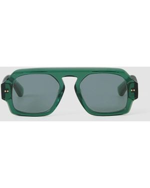 JOSEPH Talba Aviator Sunglasses - Green