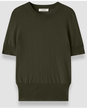 JOSEPH Cashair Top - Green