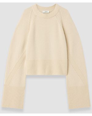 JOSEPH Maple Pure Cashmere Jumper - White