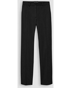 JOSEPH Gabardine Stretch Coleman Long Trousers - Black