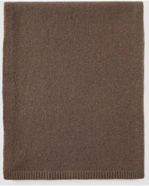 JOSEPH Luxe Cashmere Scarf - Brown