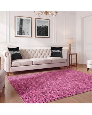 Juicy Couture Finely Washable Rug, 7'10 X 10' - Pink