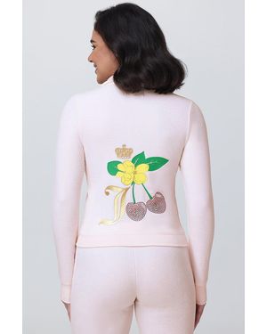 Juicy Couture Cherry Heritage Mockneck Jacket - Multicolor