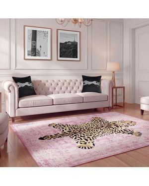 Juicy Couture Finely Washable Rug, 7'10 X 10' - Pink