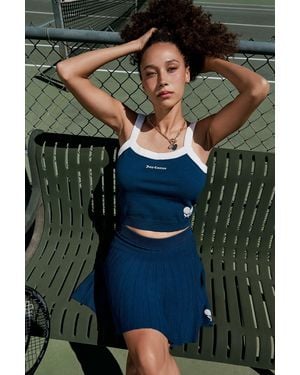 Juicy Couture Juicy Tennis Sweater Tank - Green