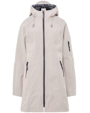 Ilse Jacobsen Softshell Raincoat - Natural