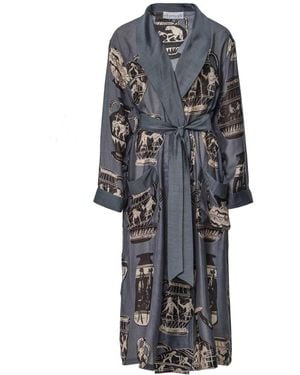 One Hundred Stars Pots Charcoal Gown - Grey