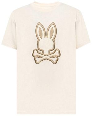 Psycho Bunny Nicholas T-shirt - Natural