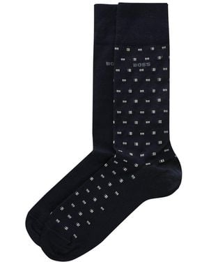 BOSS Mini Iconic Mc Socks 2 Pack - Blue