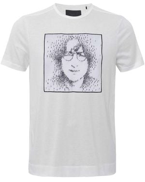 Limitato Oh Yoko T-shirt - Grey