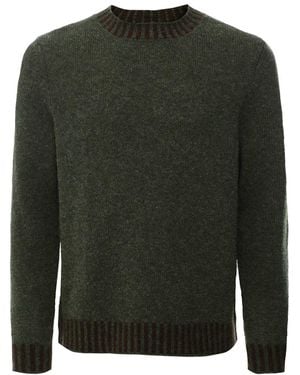 Eribé Wool Bruar Jumper - Green