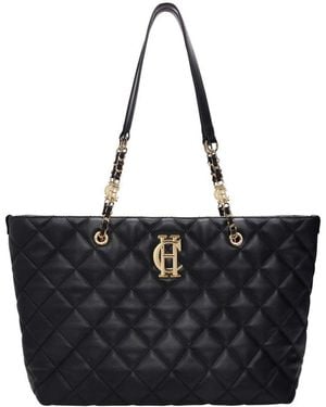 Holland Cooper Soho Quilted Tote Bag - Black