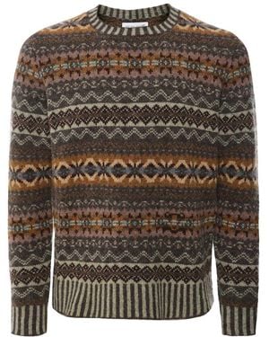 Eribé Fair Isle Brodie Jumper - Black