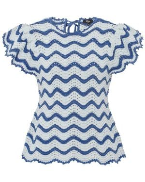 Rails Coen Striped Top - Blue