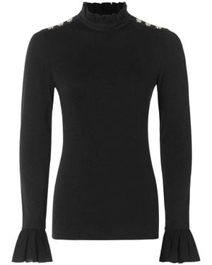 Holland Cooper Lilibet Jersey Tee - Black