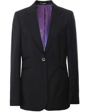 J. Blades Tailored Wool Jacket - Blue