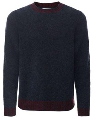Eribé Wool Bruar Jumper - Blue