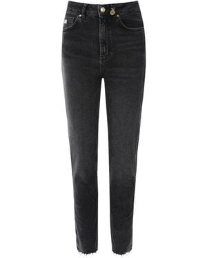 Holland Cooper High Rise Slim Jeans - Black