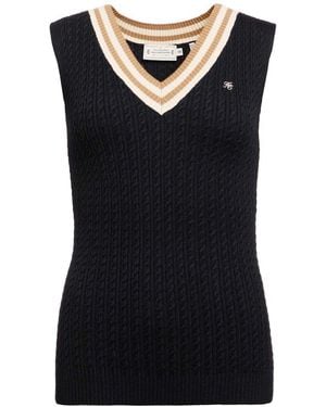 Holland Cooper Zoe Sleeveless Tank - Blue