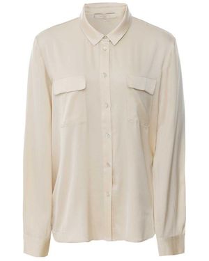 Silk95five Monte Carlo Two Pocket Shirt - Natural