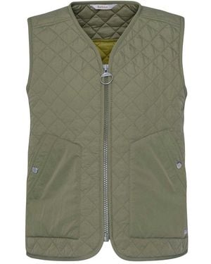 Barbour Quilted Louise Gilet - Green