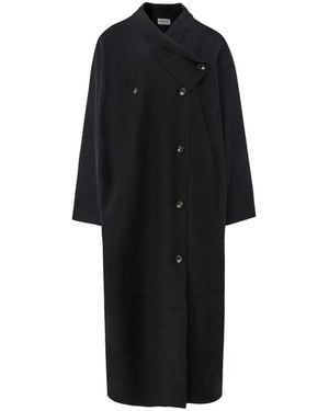 Oska Boiled Wool 404 Coat - Black