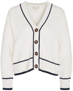 Barbour Wool Mix Claudia Cardigan - White