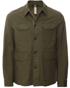Sseinse Four Pocket Overshirt - Green