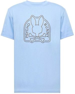 Psycho Bunny Melbourne Graphic T-shirt - Blue