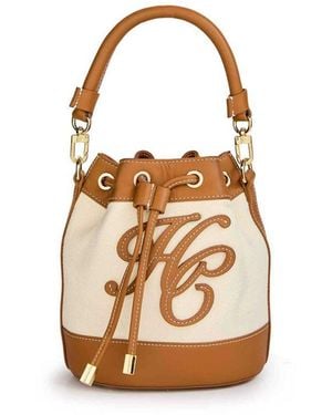 Holland Cooper Amalfi Bucket Bag - Metallic