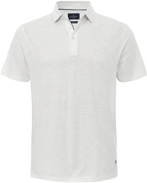 Hackett Swim Trim Polo Shirt - White