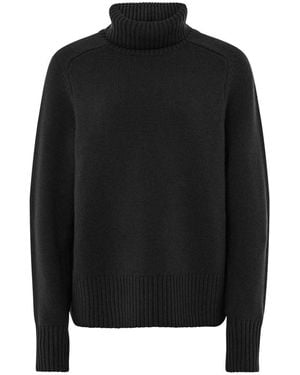 Ecoalf Caqui Turtleneck Jumper - Black