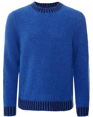 Eribé Wool Bruar Jumper - Blue