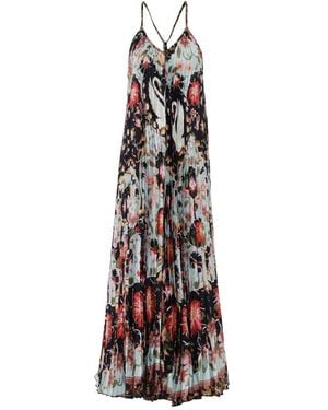 FARM Rio Flowing Beauty Pleated Midi Dress - Multicolour