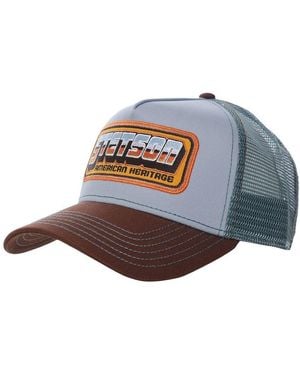Stetson Chrome Trucker Cap - Blue