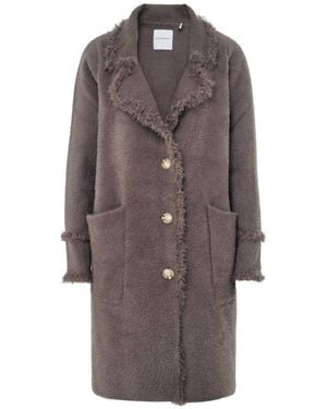 Rino & Pelle Catena Fringe Cardigan - Brown
