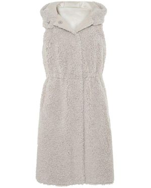 Rino & Pelle Ginny Long Reversible Waistcoat - Grey