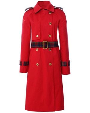 Hancock The Blair Trench Coat - Red