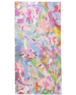 Oska Cotton 514/1329 Scarf - Pink