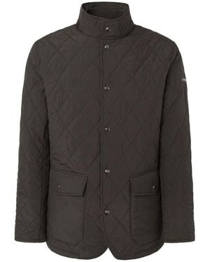 Hackett Quilted Paddock Jacket - Black